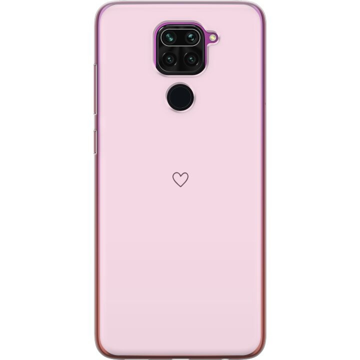 Kännykkäkuori Xiaomi Redmi Note 9-laitteelle, jossa on Sydän kuvio ryhmässä ÄLYPUHELIMET JA TABLETIT / Puhelimen suojakotelo / Xiaomi @ TP E-commerce Nordic AB (A66591)