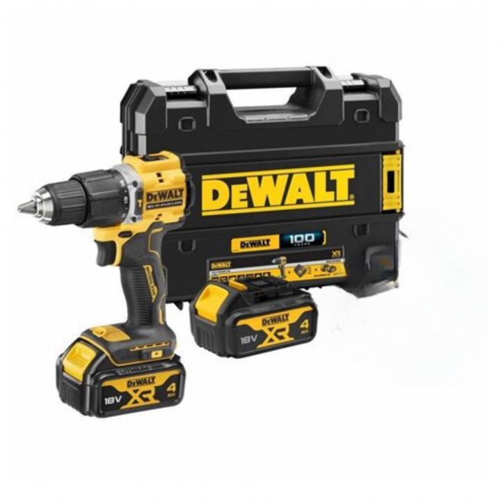 Dewalt DCD777M2T-QW 18V XR Borrskruvdragare (2x4Ah) ryhmässä KOTI, TALOUS JA PUUTARHA / Työkalut & Tee itse / Porakoneet @ TP E-commerce Nordic AB (A66847)