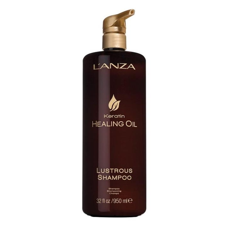 Lanza Keratin Healing Oil Lustrous Shampoo 950ml ryhmässä KAUNEUS JA TERVEYS / Hiukset &Stailaus / Hiustenhoito / Shampoo @ TP E-commerce Nordic AB (C00480)