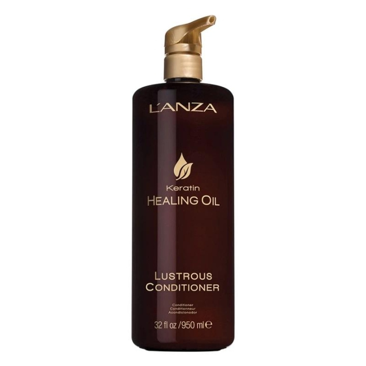 Lanza Keratin Healing Oil Lustrous Conditioner 950ml ryhmässä KAUNEUS JA TERVEYS / Hiukset &Stailaus / Hiustenhoito / Hoitoaine @ TP E-commerce Nordic AB (C00481)