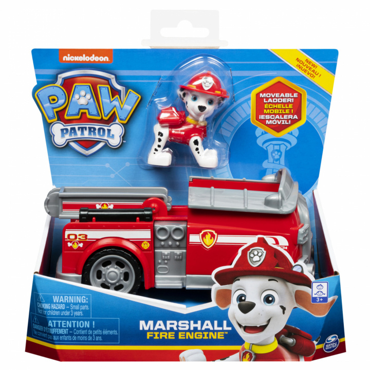 Paw Patrol Basic Vehicle Marshall ryhmässä LELUT, TUOTTEET LAPSILLE JA VAUVOILLE / Leikkikalut, Askartelu &Pelit / Leikkiautot @ TP E-commerce Nordic AB (C00807)