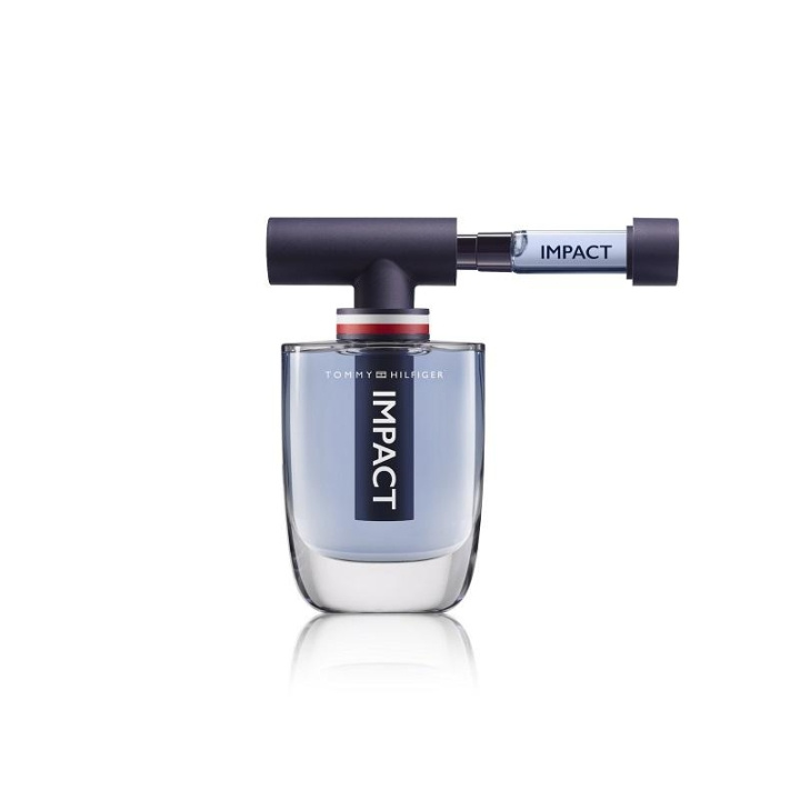 Giftset Tommy Hilfiger Impact Edt 100ml + Edt 4ml ryhmässä KAUNEUS JA TERVEYS / Tuoksut & Parfyymit / Parfyymit / Miesten Tuoksut @ TP E-commerce Nordic AB (C03513)