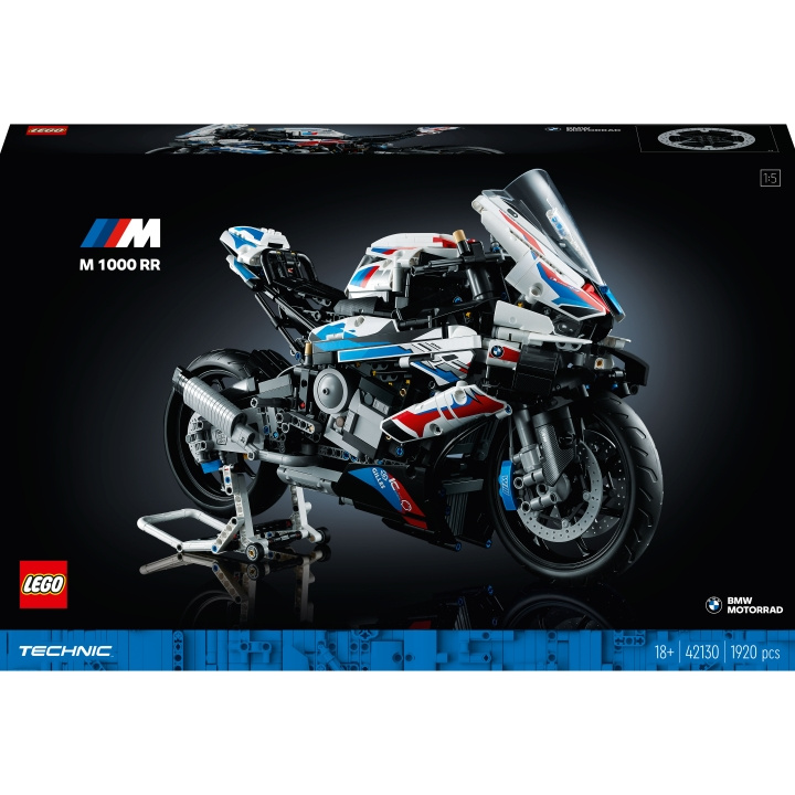 Technic - BMW M 1000 RR 42130 ryhmässä LELUT, TUOTTEET LAPSILLE JA VAUVOILLE / Leikkikalut, Askartelu &Pelit / Rakennuslelut / Lego @ TP E-commerce Nordic AB (C04717)