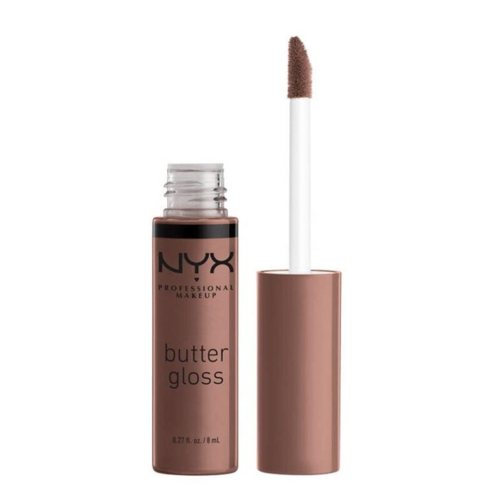 NYX PROF. MAKEUP Butter Lip Gloss - Cinnamon Roll ryhmässä KAUNEUS JA TERVEYS / Meikit / Huulet / Huulikiilto / Plumper @ TP E-commerce Nordic AB (C05414)