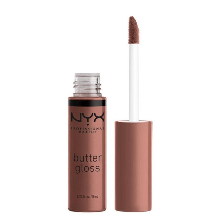 NYX PROF. MAKEUP Butter Lip Gloss - Butterscotch ryhmässä KAUNEUS JA TERVEYS / Meikit / Huulet / Huulikiilto / Plumper @ TP E-commerce Nordic AB (C05415)