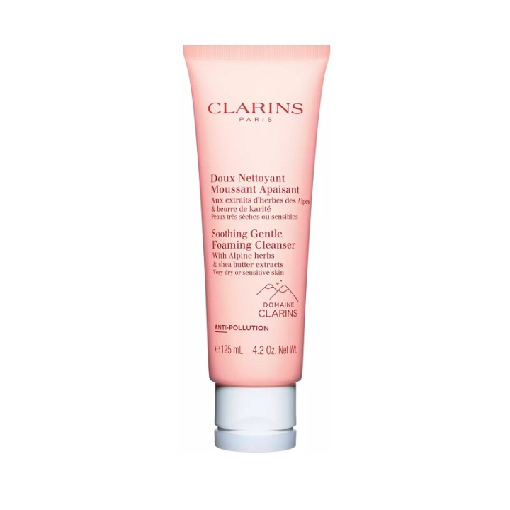 Clarins Soothing Gentle Foaming Cleanser 125ml ryhmässä KAUNEUS JA TERVEYS / Ihonhoito / Kasvot / Puhdistus @ TP E-commerce Nordic AB (C05876)