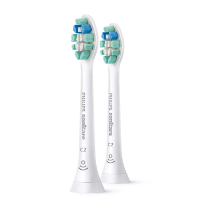 HX9022/10 Sonicare C2 Optimal Plaque Defence 2 kpl ryhmässä KAUNEUS JA TERVEYS / Suunhoito / Sähköhammasharjat Tarvikkeet @ TP E-commerce Nordic AB (C06208)