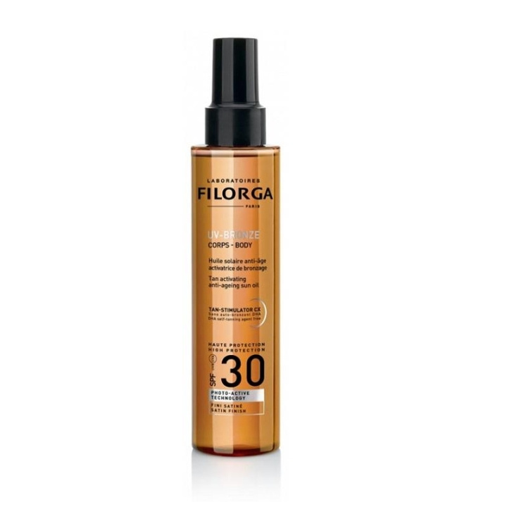 Filorga Uv-Bronze Tan Activating Anti- Ageing Sun Oil Spf30 150ml ryhmässä KAUNEUS JA TERVEYS / Ihonhoito / Rusketus / Aurinkosuoja @ TP E-commerce Nordic AB (C09423)