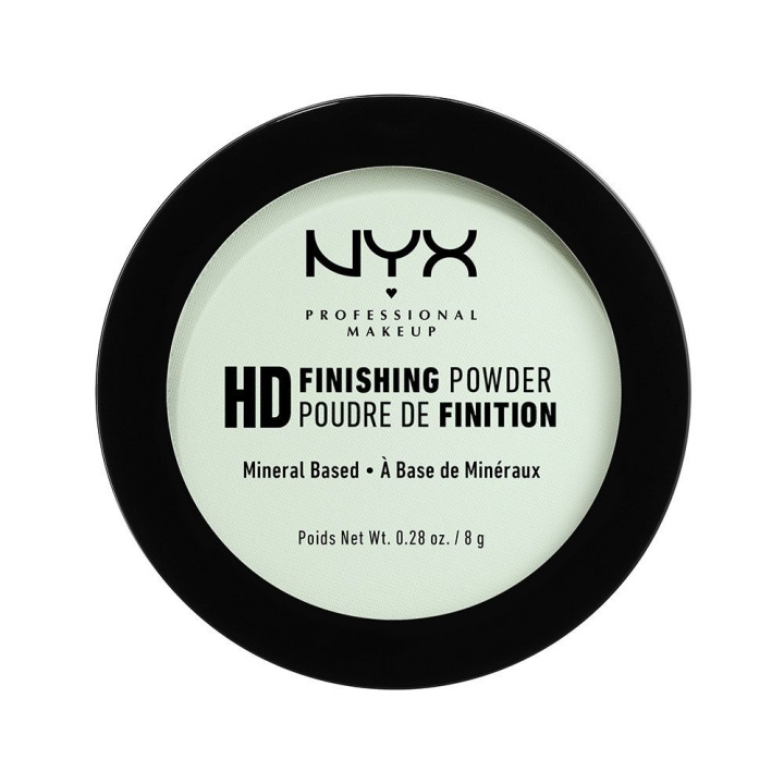 NYX PROF. MAKEUP High Definition Finishing Powder - 03 Mint Green ryhmässä KAUNEUS JA TERVEYS / Meikit / Meikit Kasvot / Puuteri @ TP E-commerce Nordic AB (C10269)