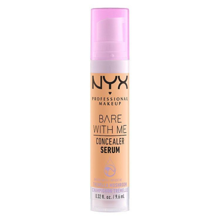 NYX PROF. MAKEUP Bare With Me Concealer Serum Tan 9,6ml ryhmässä KAUNEUS JA TERVEYS / Meikit / Meikit Kasvot / Peitevoide @ TP E-commerce Nordic AB (C10411)