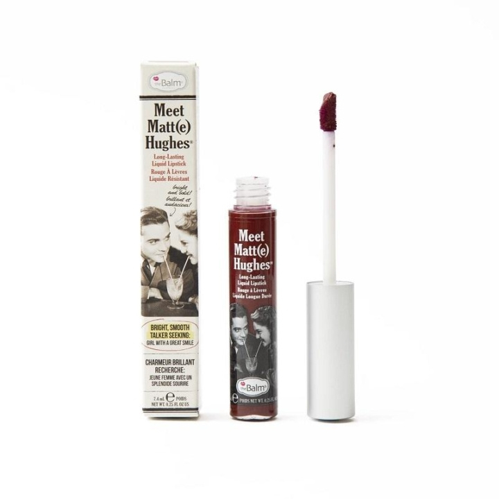 theBalm Meet Matt(e) Hughes Lipstick Adoring 7.4ml ryhmässä KAUNEUS JA TERVEYS / Meikit / Huulet / Huulipuna @ TP E-commerce Nordic AB (C10558)