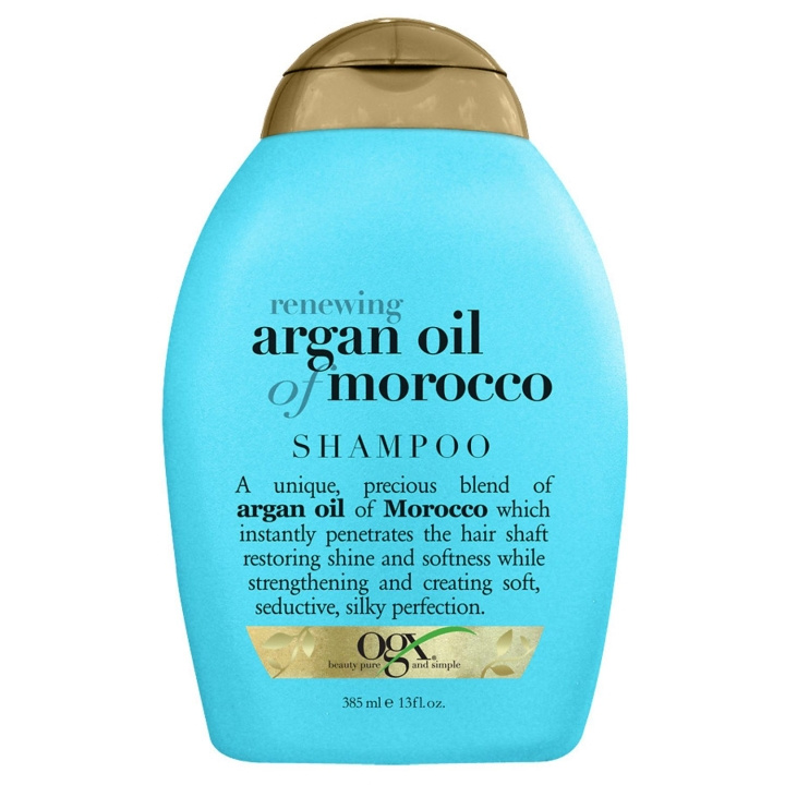 OGX Renewing Argan Oil of Morocco Shampoo 385ml ryhmässä KAUNEUS JA TERVEYS / Hiukset &Stailaus / Hiustenhoito / Shampoo @ TP E-commerce Nordic AB (C10582)