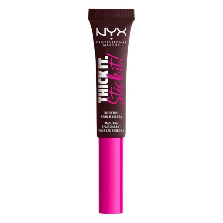 NYX PROF. MAKEUP Thick it. Stick it! Brow Mascara - Espresso ryhmässä KAUNEUS JA TERVEYS / Meikit / Silmät ja kulmat / Kulmageeli @ TP E-commerce Nordic AB (C11032)