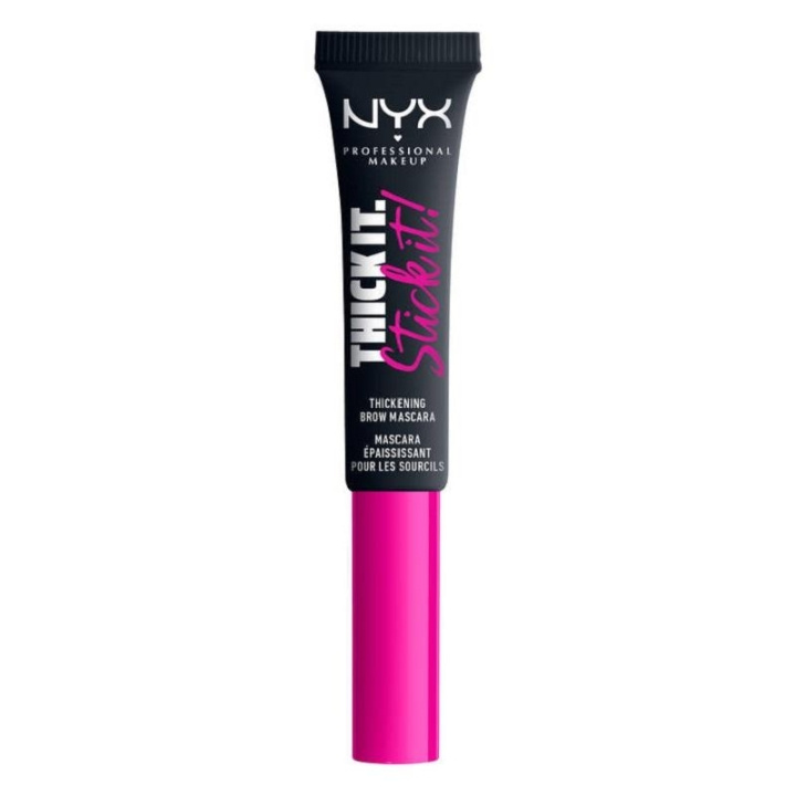 NYX PROF. MAKEUP Thick it. Stick it! Brow Mascara - Black ryhmässä KAUNEUS JA TERVEYS / Meikit / Silmät ja kulmat / Kulmageeli @ TP E-commerce Nordic AB (C11033)