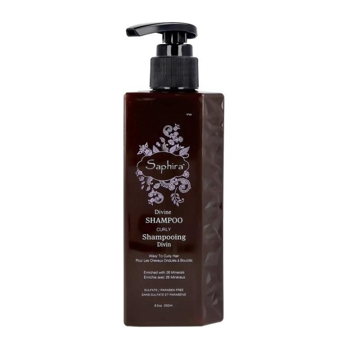 Saphira Curly Divine Schampoo 250ml ryhmässä KAUNEUS JA TERVEYS / Hiukset &Stailaus / Hiustenhoito / Shampoo @ TP E-commerce Nordic AB (C11113)