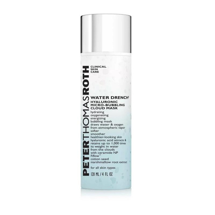 Peter Thomas Roth Water Drench Hyaluronic Bubbling Mask 120ml ryhmässä KAUNEUS JA TERVEYS / Ihonhoito / Kasvot / Naamiot @ TP E-commerce Nordic AB (C11306)