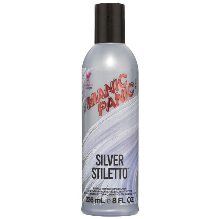 Manic Panic Silver Stiletto Conditioner 236ml ryhmässä KAUNEUS JA TERVEYS / Hiukset &Stailaus / Hiustenhoito / Hiusväri / Hopeanvärinen hoitoaine @ TP E-commerce Nordic AB (C13304)