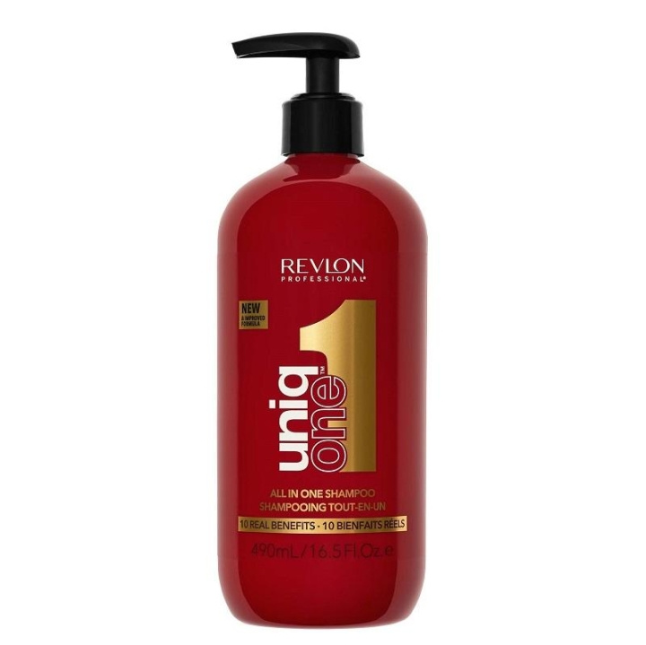 Revlon Uniq One Shampoo 490ml ryhmässä KAUNEUS JA TERVEYS / Hiukset &Stailaus / Hiustenhoito / Shampoo @ TP E-commerce Nordic AB (C13576)