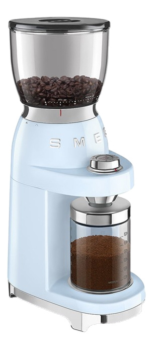 SMEG Coffee grinder pastel blue ryhmässä KOTI, TALOUS JA PUUTARHA / Kodinkoneet / Kahvikoneet ja tarvikkeet / Kahvimyllyt @ TP E-commerce Nordic AB (C14581)