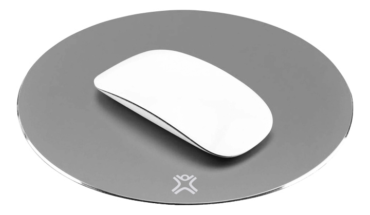 ROUND ALUMINUM MOUSE PADS - Space Grey ryhmässä TIETOKOONET & TARVIKKEET / Hiiret & Näppäimistöt / Hiirimatot @ TP E-commerce Nordic AB (C14734)