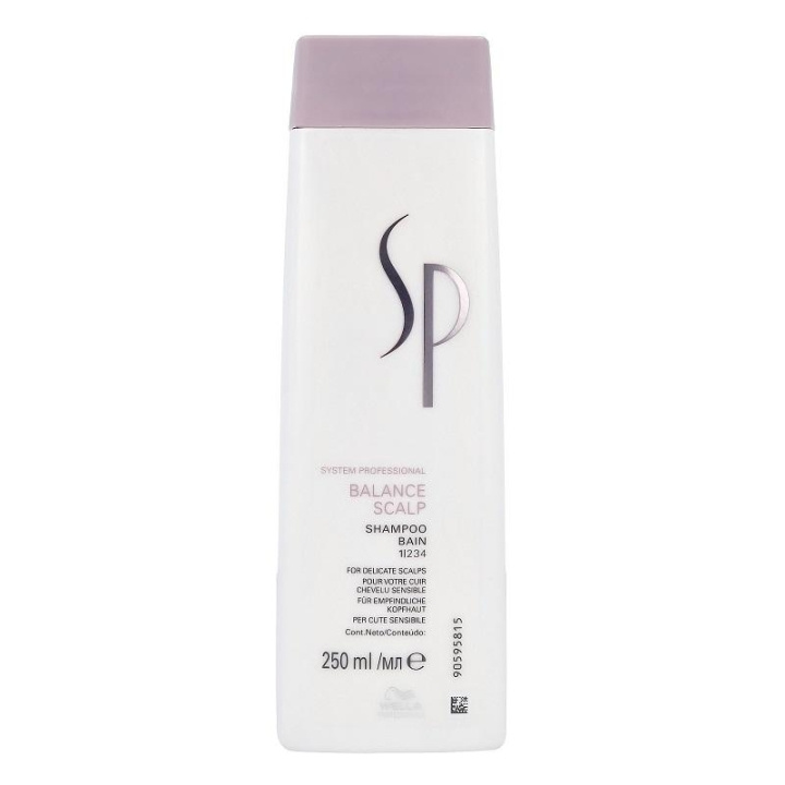 Wella SP Balance Scalp Shampoo 250ml ryhmässä KAUNEUS JA TERVEYS / Hiukset &Stailaus / Hiustenhoito / Shampoo @ TP E-commerce Nordic AB (C14971)