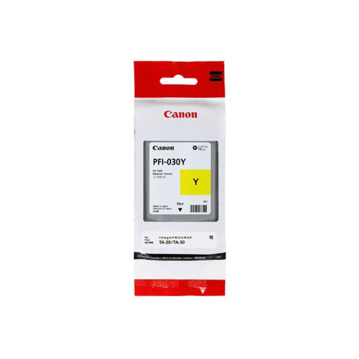 Canon Musteet 3492C001 PFI-030 Keltainen ryhmässä TIETOKOONET & TARVIKKEET / Tulostimet & Tarvikkeet / Musteet ja väriaineet / Mustepatruunat / Canon @ TP E-commerce Nordic AB (C16051)