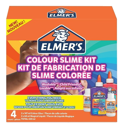 ELMER\'S OPAQUE COLOR SLIME KIT ryhmässä LELUT, TUOTTEET LAPSILLE JA VAUVOILLE / Leikkikalut, Askartelu &Pelit / Käsityöt @ TP E-commerce Nordic AB (C16182)