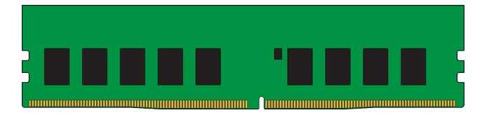 Kingston 16GB 2666MHz DDR4 ECC CL19 DIMM 2Rx8 Hynix D ryhmässä TIETOKOONET & TARVIKKEET / Tietokoneen komponentit / RAM-muistit / DDR4 @ TP E-commerce Nordic AB (C16642)