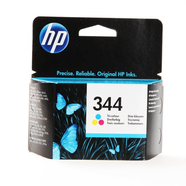 HP Musteet C9363EE 344 Tri-colour ryhmässä TIETOKOONET & TARVIKKEET / Tulostimet & Tarvikkeet / Musteet ja väriaineet / Mustepatruunat / HP @ TP E-commerce Nordic AB (C17286)