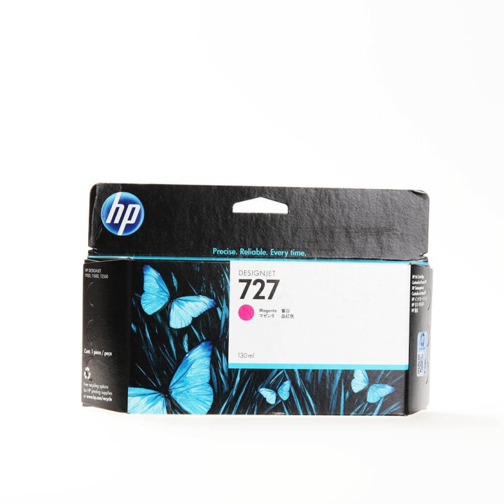 HP Musteet B3P20A 727 Magenta 130ml ryhmässä TIETOKOONET & TARVIKKEET / Tulostimet & Tarvikkeet / Musteet ja väriaineet / Mustepatruunat / HP @ TP E-commerce Nordic AB (C17367)