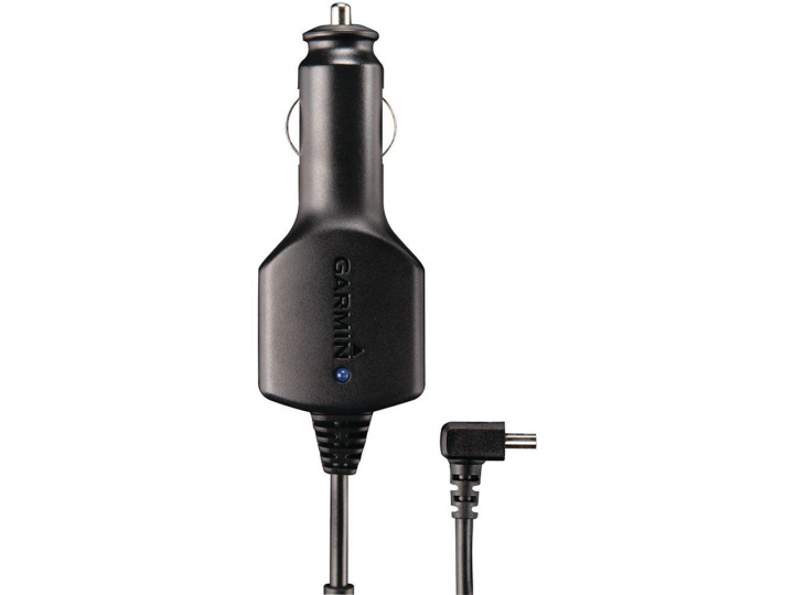 Garmin 12V Biladapter - Mini Usb, Svart ryhmässä ÄLYPUHELIMET JA TABLETIT / Laturit & Kaapelit / Autolaturi / Autolaturi miniUSB @ TP E-commerce Nordic AB (C20038)