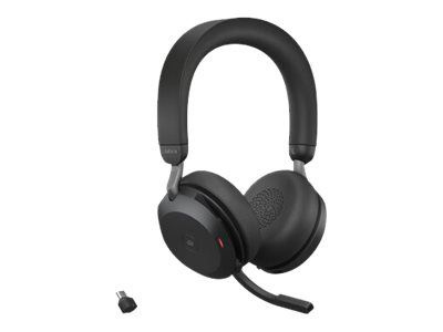 Jabra Office Trådlösa Hörlurar med Laddställ, Jabra Evolve2 75 Link380c Ms Stereo Black ryhmässä TIETOKOONET & TARVIKKEET / Tietokonetarvikkeet / Kuulokkeet @ TP E-commerce Nordic AB (C20358)