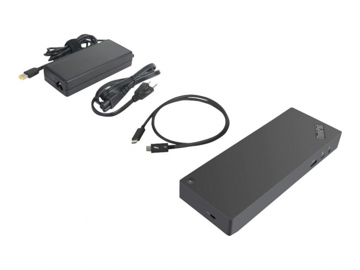 Lenovo THINKPAD THUNDERBOLT 3 DOCK ryhmässä TIETOKOONET & TARVIKKEET / Kannettavat tietokoneet & tarvikkeet / Telakka @ TP E-commerce Nordic AB (C20435)