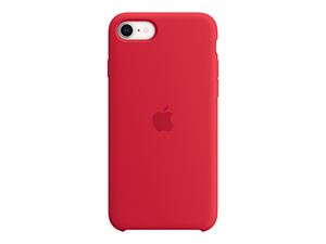 Apple iPhone SE Silicone Case - Red ryhmässä ÄLYPUHELIMET JA TABLETIT / Puhelimen suojakotelo / Apple / iPhone SE (2nd gen & 3rd gen) / Kuoret @ TP E-commerce Nordic AB (C21254)