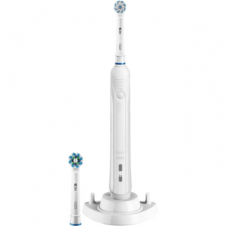 Oral-B Pro 1 800 White ryhmässä KAUNEUS JA TERVEYS / Suunhoito / Sähköhammasharjat @ TP E-commerce Nordic AB (C21483)