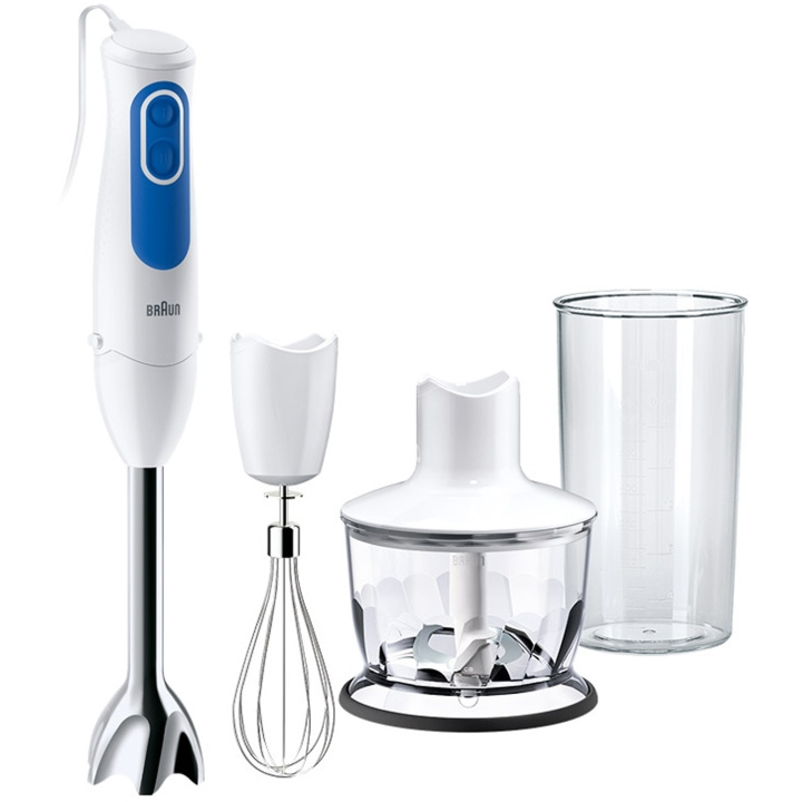 Braun Stavmixer MQ3035WH Sauce MultiQuick 3 ryhmässä KOTI, TALOUS JA PUUTARHA / Kodinkoneet / Yleiskoneet ja monitoimikoneet / Sauvasekoittimet @ TP E-commerce Nordic AB (C22066)