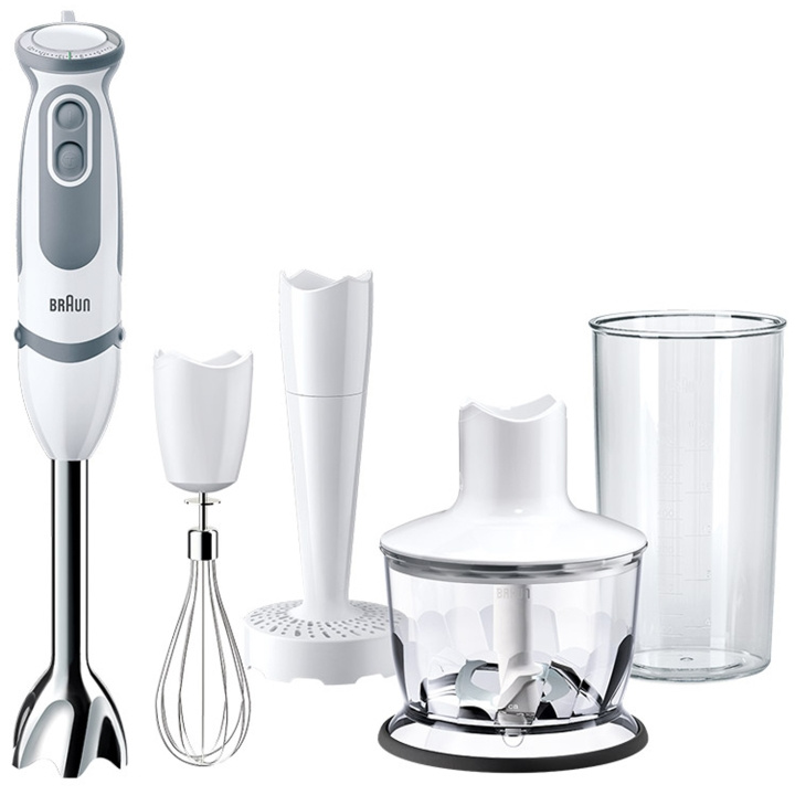 Braun Stavmixer MQ5237WH MultiQuick 5 Vario ryhmässä KOTI, TALOUS JA PUUTARHA / Kodinkoneet / Yleiskoneet ja monitoimikoneet / Sauvasekoittimet @ TP E-commerce Nordic AB (C22068)