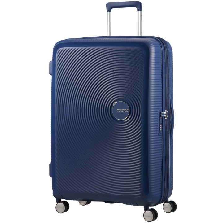 American Tourister Soundbox Resväska 77 Exp. Midnight Navy ryhmässä URHEILU, VAPAA-AIKA JA HARRASTUS / Matkailutarvikkeet / Matkalaukut @ TP E-commerce Nordic AB (C22193)