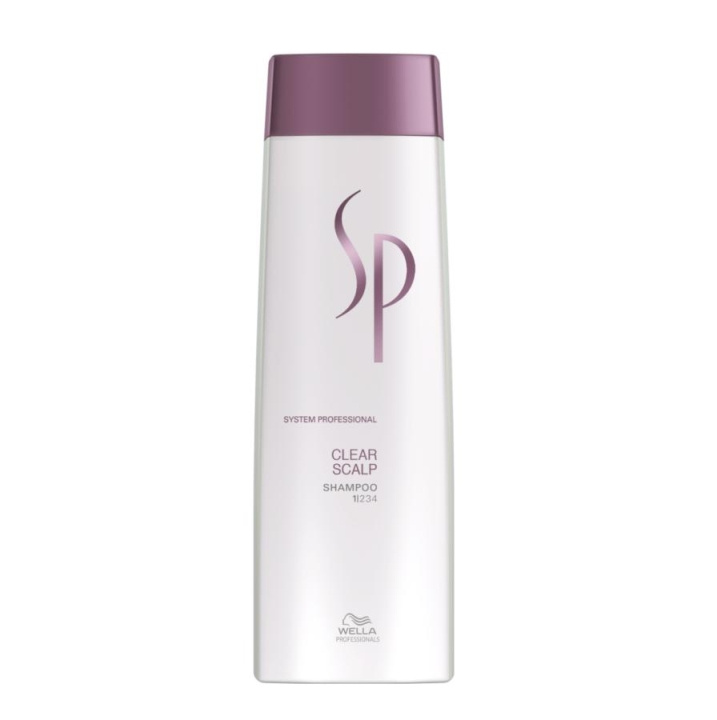 Wella SP Clear Scalp Shampoo 250ml ryhmässä KAUNEUS JA TERVEYS / Hiukset &Stailaus / Hiustenhoito / Shampoo @ TP E-commerce Nordic AB (C22876)