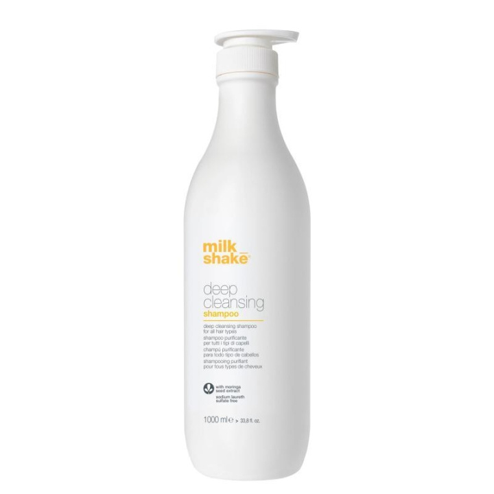 Milk_Shake Deep Cleansing Shampoo 1000 ml ryhmässä KAUNEUS JA TERVEYS / Hiukset &Stailaus / Hiustenhoito / Shampoo @ TP E-commerce Nordic AB (C23006)