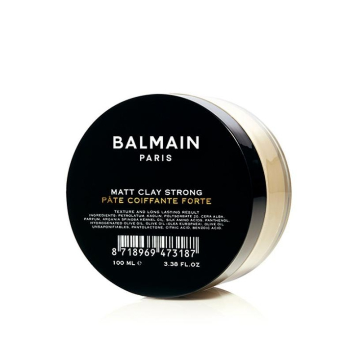 Balmain Matt Clay Strong 100ml ryhmässä KAUNEUS JA TERVEYS / Hiukset &Stailaus / Hiusten stailaus / Karvanpoistovaha @ TP E-commerce Nordic AB (C23014)