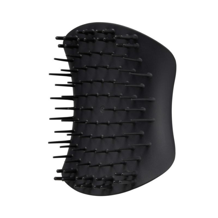 Tangle Teezer Scalp Exfoliator & Massager Onyx Black ryhmässä KAUNEUS JA TERVEYS / Hiukset &Stailaus / Hiusharjat @ TP E-commerce Nordic AB (C23033)