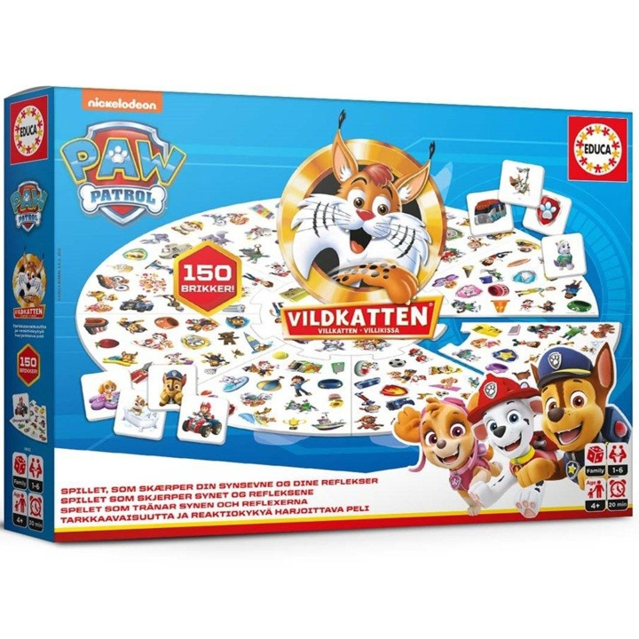 Mattel Games Vildkatten Paw Patrol ryhmässä LELUT, TUOTTEET LAPSILLE JA VAUVOILLE / Leikkikalut, Askartelu &Pelit / Seurapelit / Lasten pelit @ TP E-commerce Nordic AB (C23421)