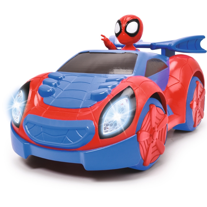 Jada Toys Marvel Spidey Radiostyrd Racingbil ryhmässä LELUT, TUOTTEET LAPSILLE JA VAUVOILLE / Radio-ohjattava / Radio-ohjattavat autot @ TP E-commerce Nordic AB (C25513)