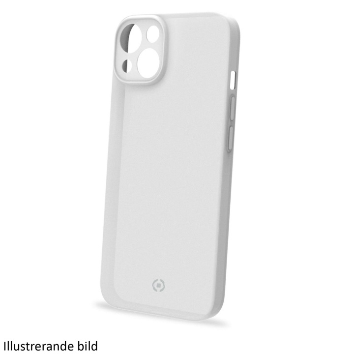 Celly SPACE Super Thin Case iPhone 15 Pro Vit ryhmässä ÄLYPUHELIMET JA TABLETIT / Puhelimen suojakotelo / Apple / iPhone 15 @ TP E-commerce Nordic AB (C25602)