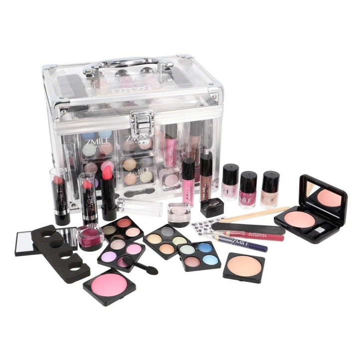 Zmile Cosmetics Makeup Box Acrylic Vegan ryhmässä KAUNEUS JA TERVEYS / Meikit / Tarvikkeet & Meikkisetit / Meikkisetit @ TP E-commerce Nordic AB (C25935)