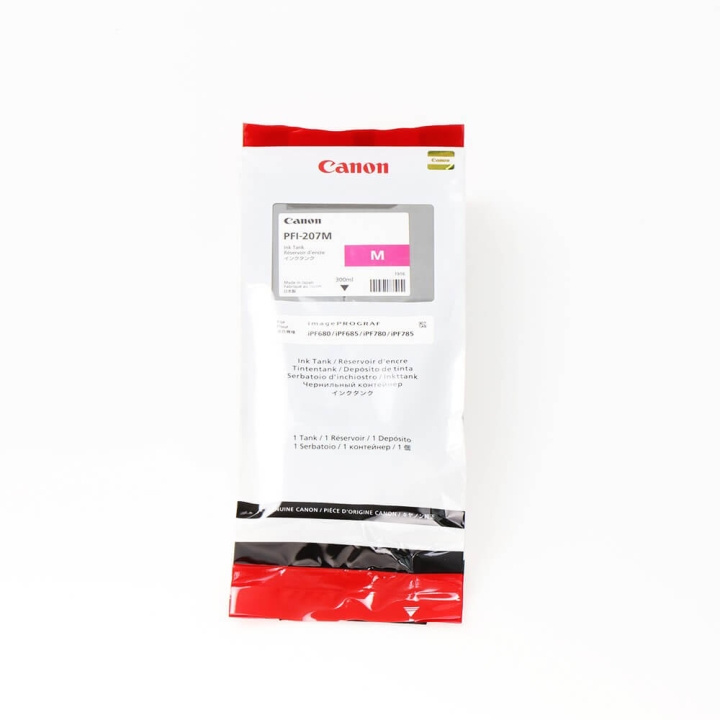 Canon Musteet 8791B001 PFI-207 Magenta ryhmässä TIETOKOONET & TARVIKKEET / Tulostimet & Tarvikkeet / Musteet ja väriaineet / Toner / Canon @ TP E-commerce Nordic AB (C26335)