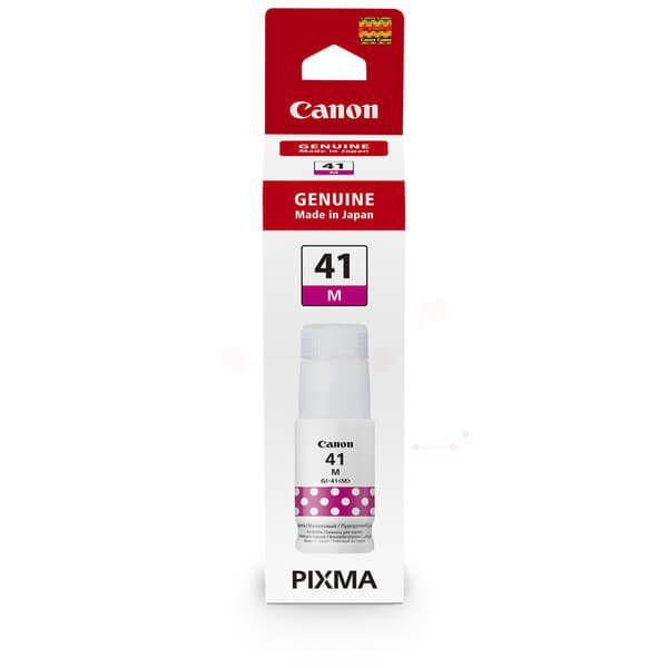 CANON Ink 4544C001 GI-41 Magenta ryhmässä TIETOKOONET & TARVIKKEET / Tulostimet & Tarvikkeet / Musteet ja väriaineet / Toner / Canon @ TP E-commerce Nordic AB (C26375)