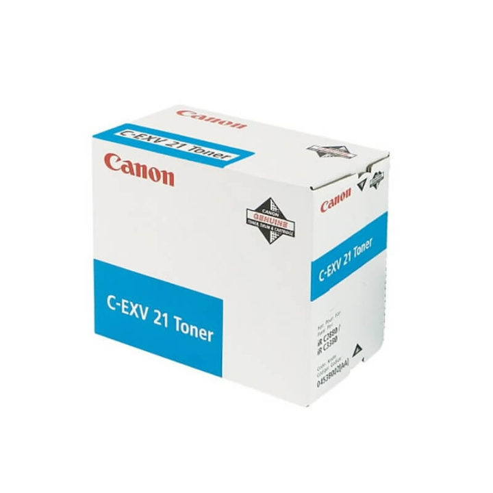 Canon Toner 0453B002 C-EXV 21 Cyan ryhmässä TIETOKOONET & TARVIKKEET / Tulostimet & Tarvikkeet / Musteet ja väriaineet / Toner / Canon @ TP E-commerce Nordic AB (C26394)