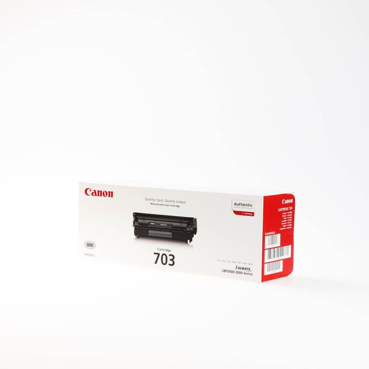 Canon Toner 7616A005 703 Musta ryhmässä TIETOKOONET & TARVIKKEET / Tulostimet & Tarvikkeet / Musteet ja väriaineet / Toner / Canon @ TP E-commerce Nordic AB (C26569)